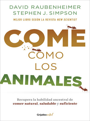 cover image of Come como los animales